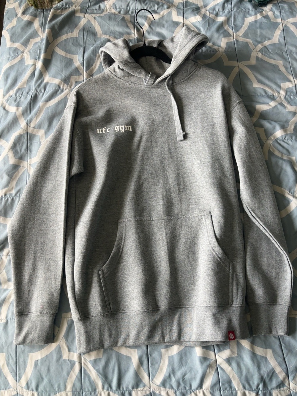 UFC Women's Gray Pullover Hoodie